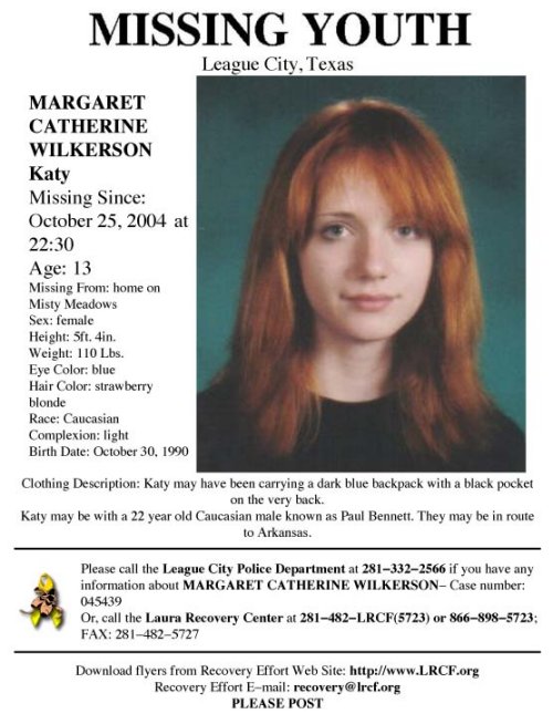 missing girl countenance