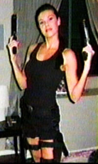 Kiran Chetry as Lara Croft