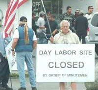 Day Labor Site Closed by Minutemen