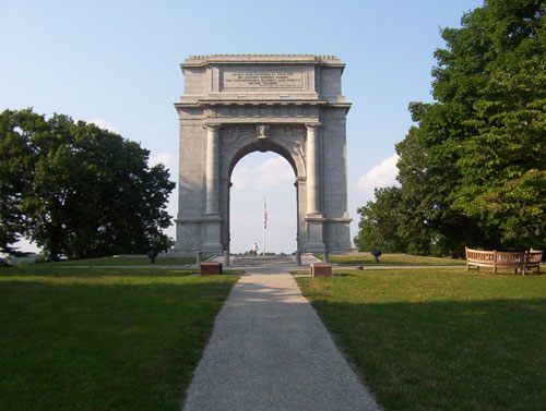 Valley Forge Arch