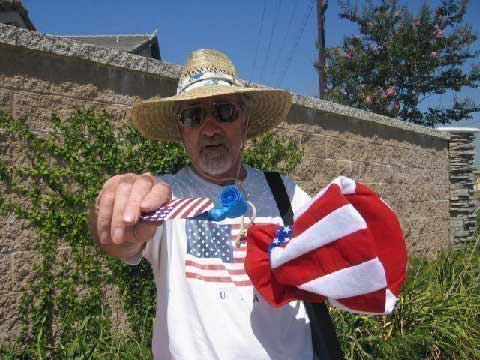 Patriotic Hats and Kazoos