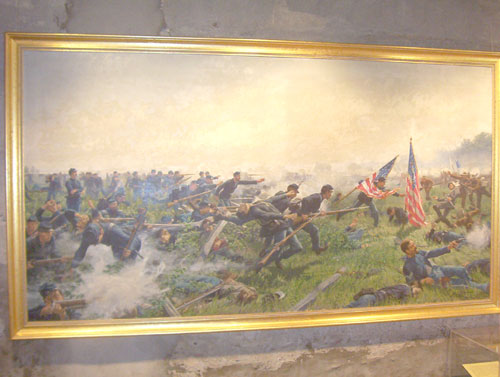 Mercer Museum Civil War Painting