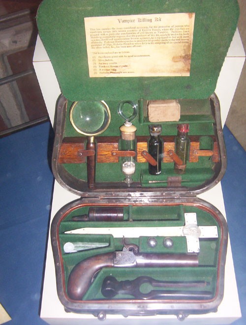 Mercer Museum Vampire Killing Kit