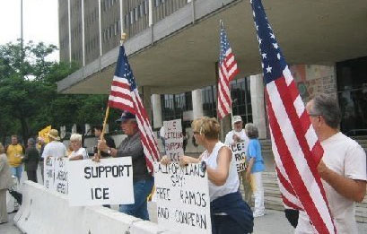 Rally In Support Of ICE