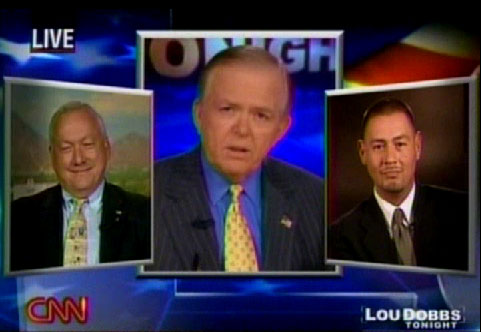 Lou Dobbs With Russell Pearce And Steve Gallardo