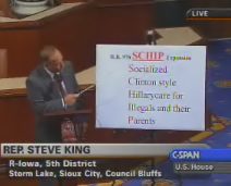 SCHIP Steve King