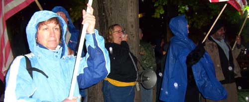 Wilkes-Barre Vicente Fox Protest Ruth Rain