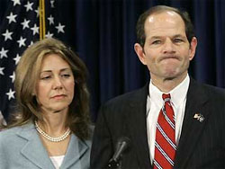 Eliot Spitzer and wife