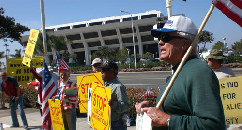 John McCain Protested In Newport Beach Over Illegal Immigration