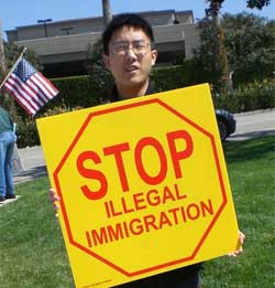 John McCain Protested In Newport Beach Over Illegal Immigration