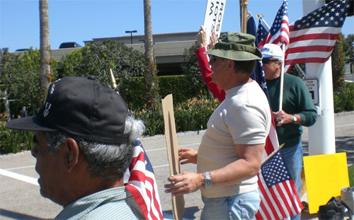 John McCain Protested In Newport Beach Over Illegal Immigration