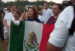 Crystal Dillman Mexican Flag