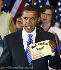 Barack Obama Birth Certificate