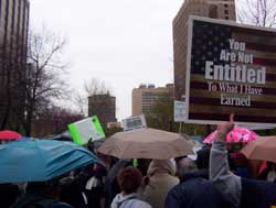 Philadelphia Tea Party Sign