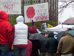 Philadelphia Tea Party Sign