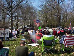 Washington Crossing Bucks County Tea Party Crowd Shots