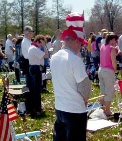 Washington Crossing Tea Party Uncle Sam Hat