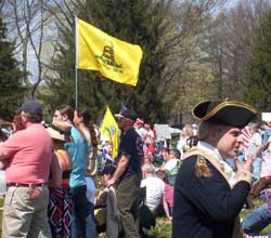 George Washington at Washington Crossing