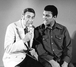 Howard Cosell and Muhammad Ali