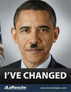 Obama Hitler Poster From LaRouche