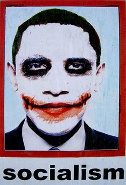 Obama Joker Socialism Poster