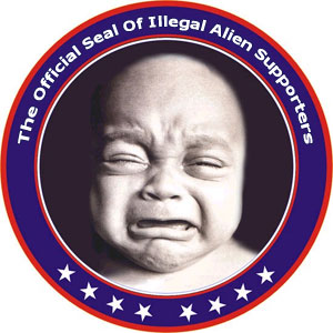 Official Seal Of Illegal Alien Supporters