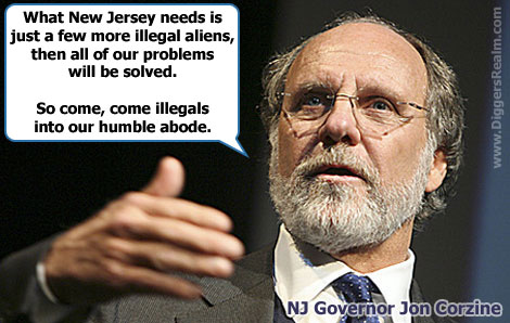 Jon Corzine Courts Illegal Aliens