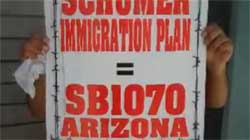 Schumer Immigration Plan = SB1070 Arizona