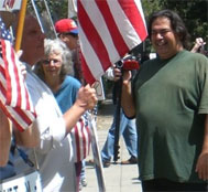 Californias Crusaders Pomona Napolitano Protest