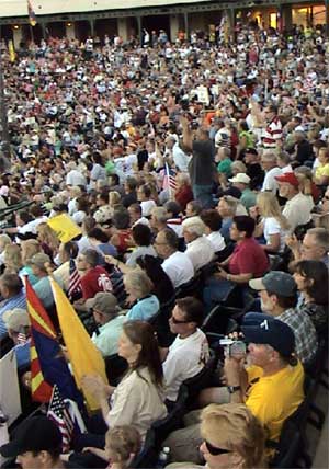 Stand With Arizona Crowd