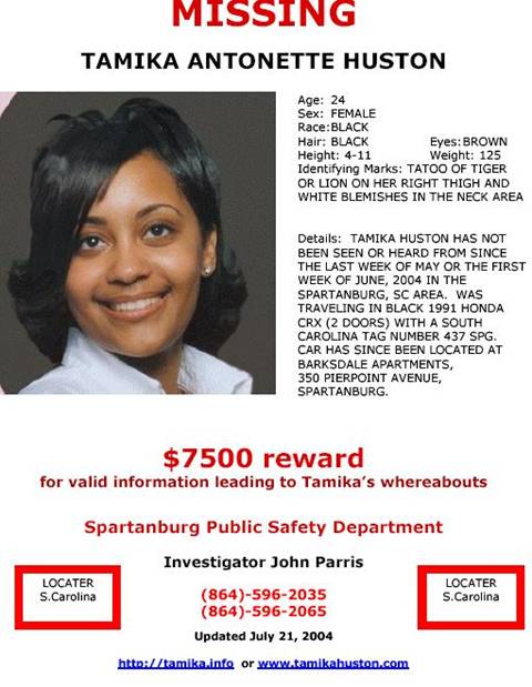  ... MISSING woman. If you have any information regarding her please